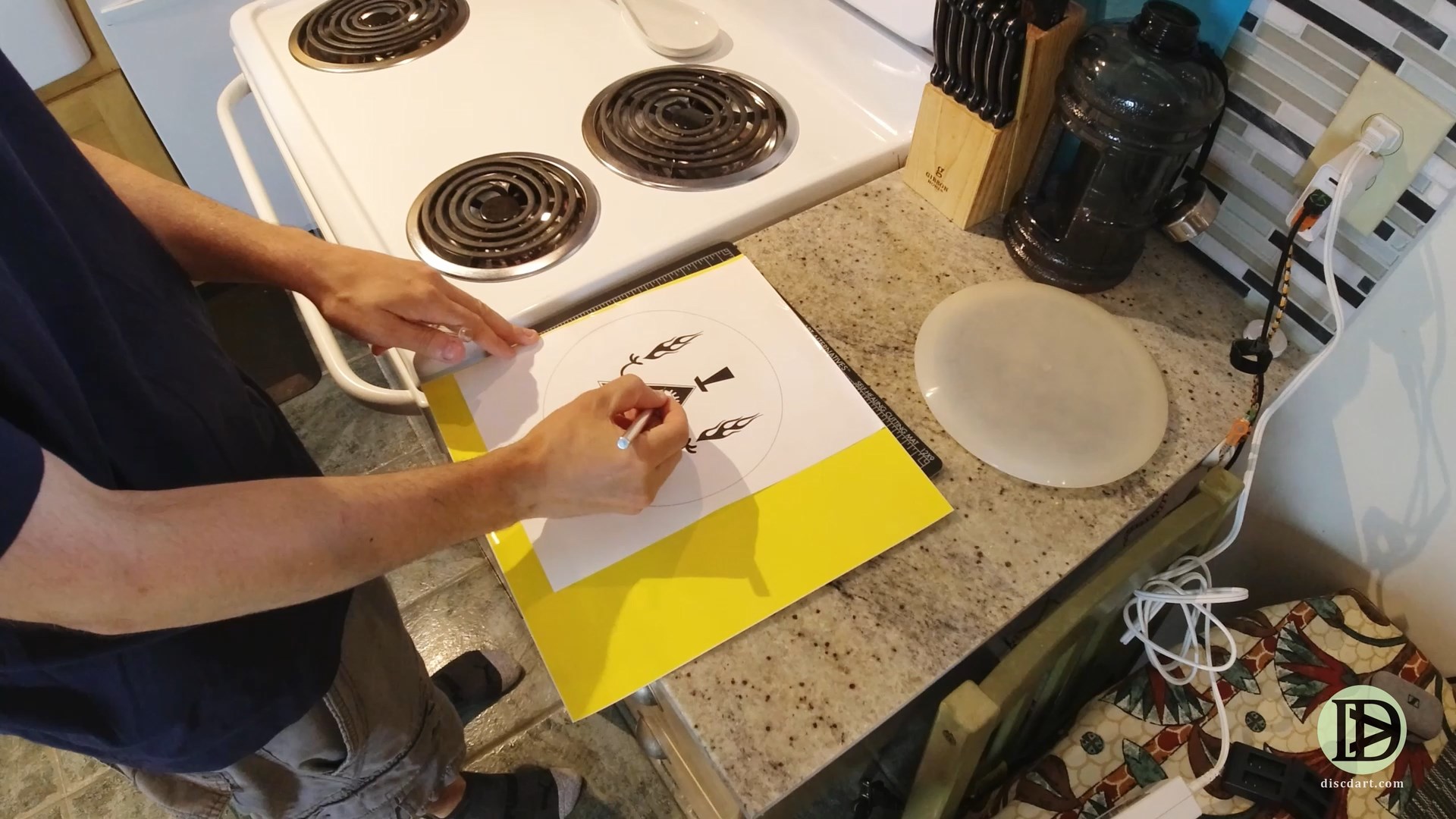 How to Stencil Dye Disc Golf Discs A Rare Discs Tutorial Guide Rare