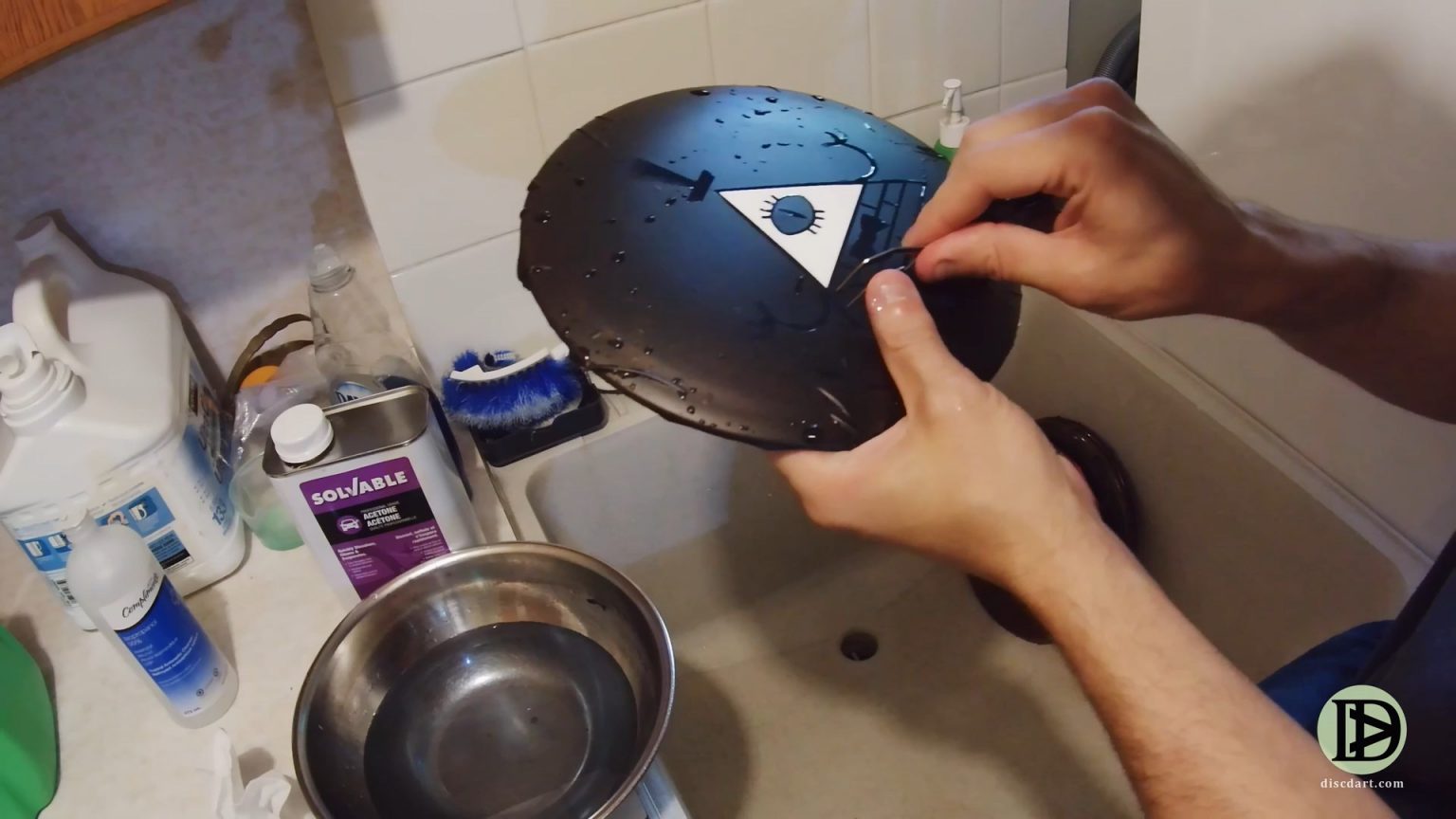 How to Stencil Dye Disc Golf Discs A Rare Discs Tutorial Guide Rare