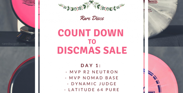 Count Down to Discmas Sale!