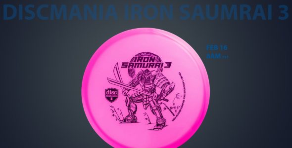 Pre-Launch Notification: Thought Space Animus and Discmania C-Line Glow MD3 Tour Series (Iron Samurai 3)