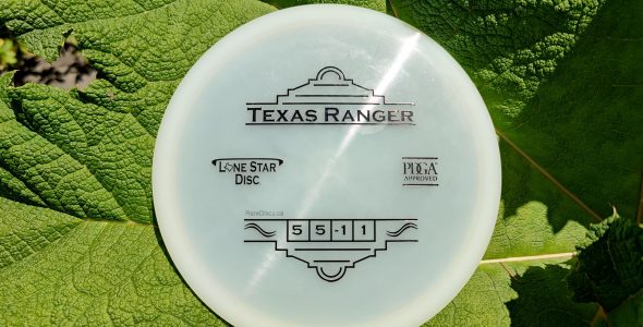 Disc Golf Glow Review: Lone Star Discs Texas Ranger