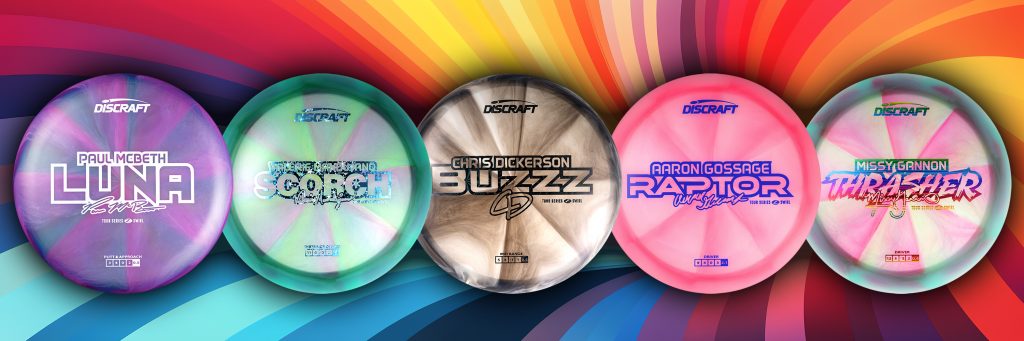 Discraft 2025 Tour Series discs at Rare Discs